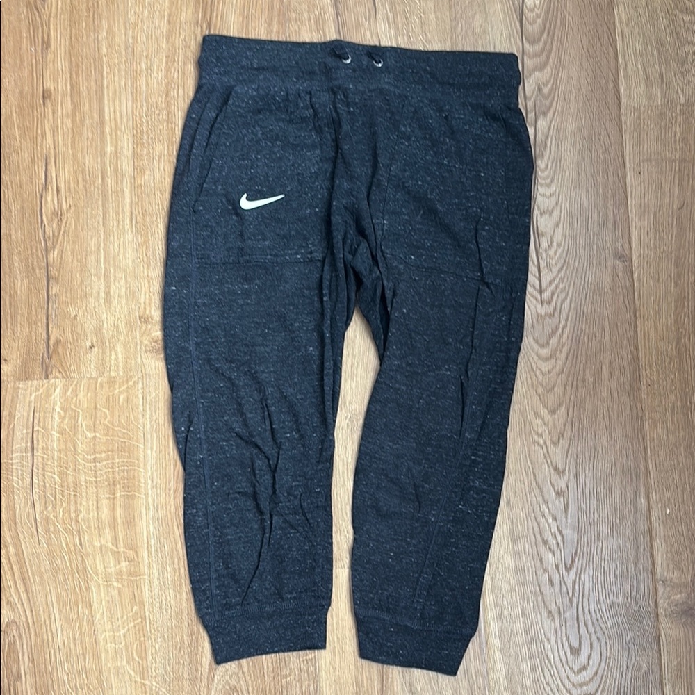 Nike Charcoal Capri Joggers